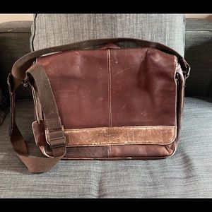 Beautiful brown leather two tone